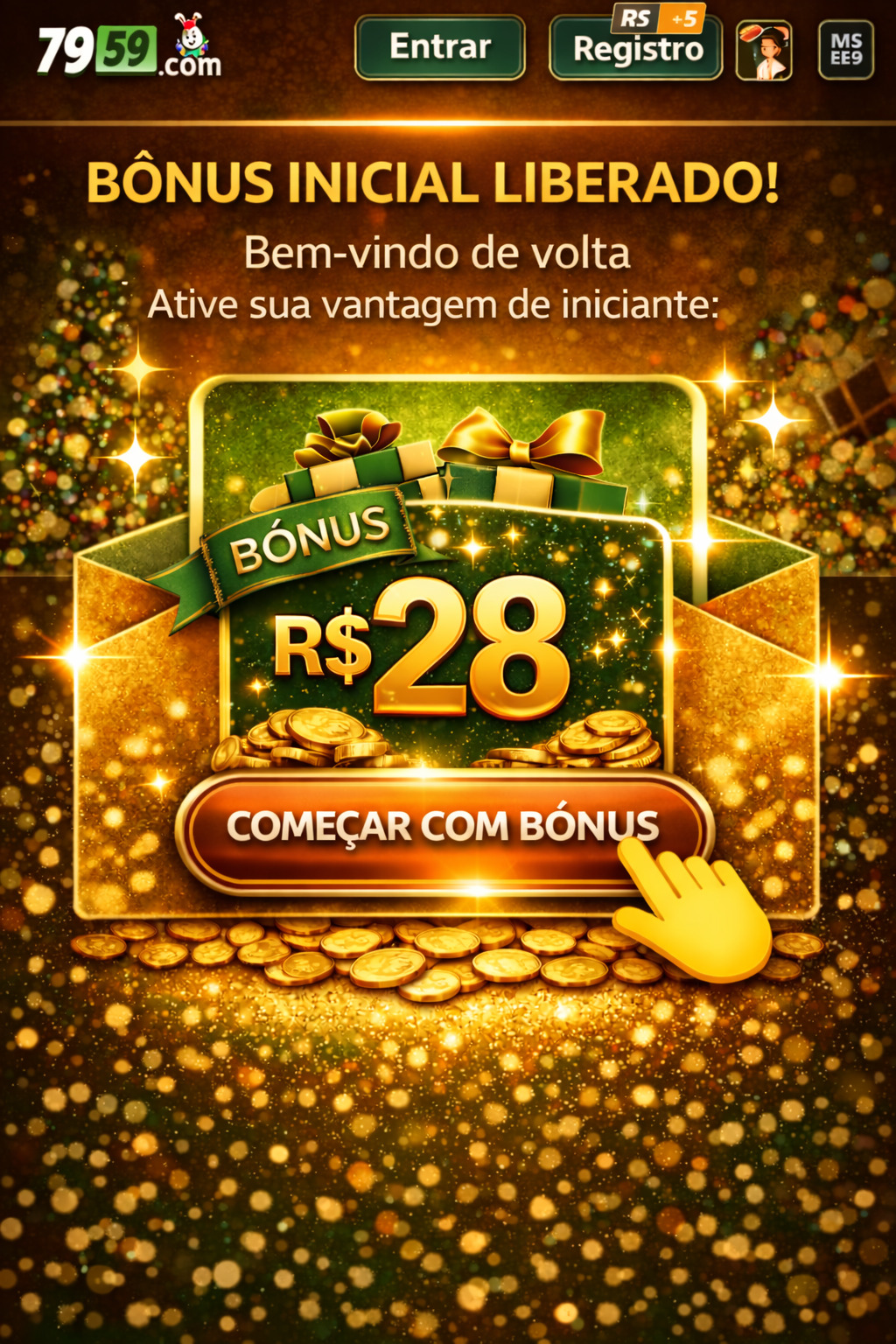 slots com bônus de cadastro 